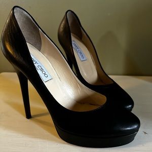 Size 7W AUTHENTIC JIMMY CHOO’s High Heels! GREAT condition